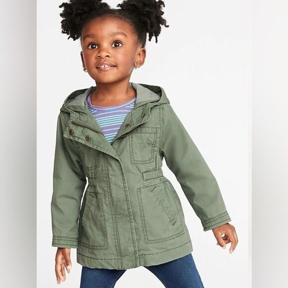 Old Navy girls hooded pink jacket size 2T - Picture 9 of 9